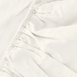 inny Prześcieradło satynowe z gumką ecru 180x200 cm