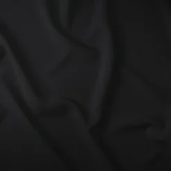 inny Prześcieradło satynowe z gumką czarne PURE 140x200 cm