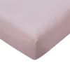 Prześcieradła|inny Prześcieradło z gumką brudny róż 160x200 cm