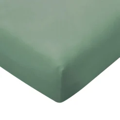 inny Prześcieradło z gumką zielone 90x200 cm