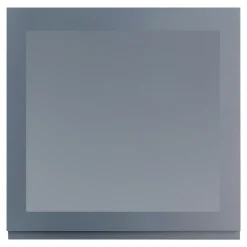 Qubik Przeszklony front drzwi PIANO PLUS 60x59,6 szary stalowy mat