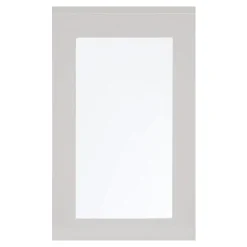 Qubik Przeszklony front PIANTA 60x98 szary, wysoki połysk