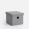Dzieci inny Pudełko do przechowywania szare 19x19x16 cm
