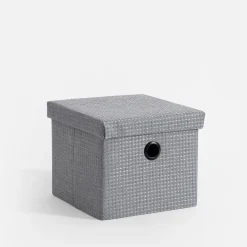 Dzieci inny Pudełko do przechowywania szare 19x19x16 cm