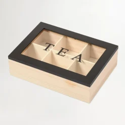 Pojemniki Na Żywność|inny Pudełko na herbatę drewniane