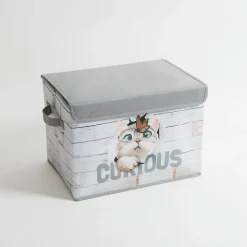 Przechowywanie|Pudełka I Pojemniki Do Przechowywania|inny Pudło do przechowywania szare 37x27x26 cm