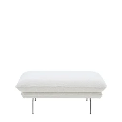 FN Design Puf biały MANDELLO PLUS