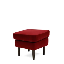 Impresti Puf BOSTO czerwony