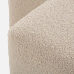 inny Puf boucle kremowy INTOPP