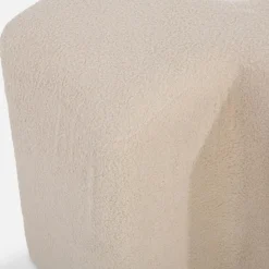 inny Puf boucle kremowy INTOPP