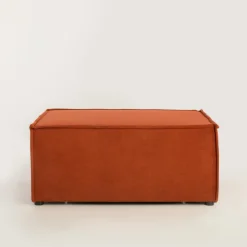 Pufy I Podnóżki| Puf dostawka do sofy ceglasty METIS