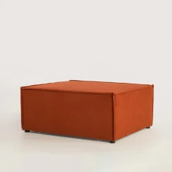 Pufy I Podnóżki| Puf dostawka do sofy ceglasty METIS