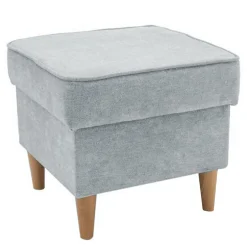 Pufy I Podnóżki| Puf jasnoszary DINARO