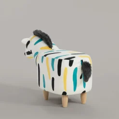 Pufy Dla Dzieci|Pufy I Podnóżki| Puf kolorowy zebra TREMY