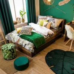 Pufy Dla Dzieci|Pufy I Podnóżki| Puf LUNA GREEN