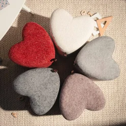 inny Puf mały serce czerwony ILLON