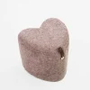 Pufy I Podnóżki|inny Puf mały serce fioletowy ILLON