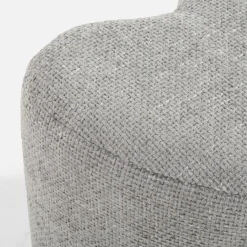 inny Puf mały serce jasnoszary ILLON