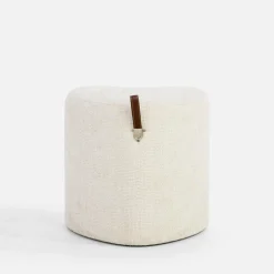 inny Puf mały serce kremowy ILLON