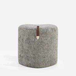 inny Puf mały serce szary ILLON