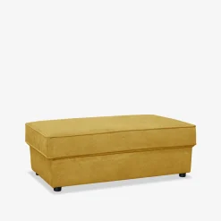 Pufy I Podnóżki| Puf musztardowy MARKOS