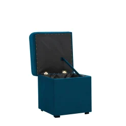 Puf otwierany niebieski TOP