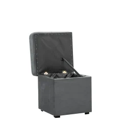 Pufy I Podnóżki| Puf otwierany TOP szary