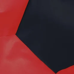 Pufy Dla Dzieci|Pufy I Podnóżki| Puf piłka czerwono-czarny SPORT M