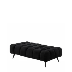 Werdomo Puf pikowany czarny GAPPA