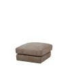 Pufy I Podnóżki|Designwerk Puf skórzany PARMA