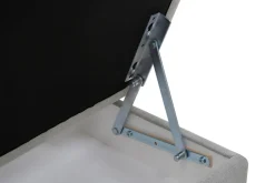 Pufy I Podnóżki|Impresti Puf szary z pojemnikiem BODO