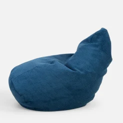 Pufy Dla Dzieci|Pufy I Podnóżki|inny Puf sztruksowy niebieski BUZZI