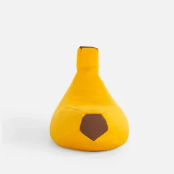 Pufy Dla Dzieci|Pufy I Podnóżki| Puf żółty BANAN MINI