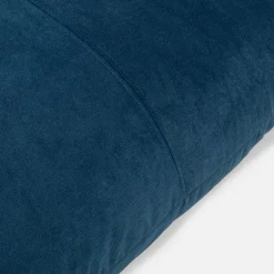 Dzieci Puf welurowy niebieski RELAX LOUNGER