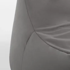 Pufy Dla Dzieci|Pufy I Podnóżki|inny Puf welurowy szary GOLDEN DREAM MINI