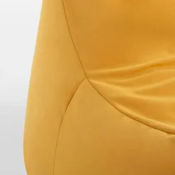 Dzieci inny Puf welurowy żółty GOLDEN DREAM MINI