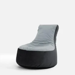 Dzieci Puf worek z oparciem szary MEG