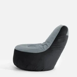 Dzieci Puf worek z oparciem szary MEG