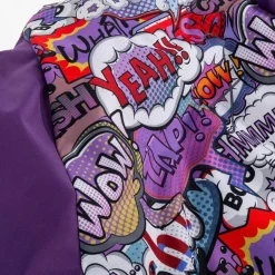 Dzieci Puf z komiksowym wzorem DRUK WOW L