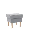 Pufy I Podnóżki| Puf z pojemnikiem jasnoszary VENUS