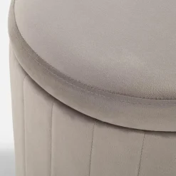 inny Puf ze schowkiem szary LERRDIO