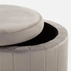 inny Puf ze schowkiem szary LERRDIO