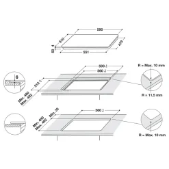 WHIRLPOOL Płyta indukcyjna WS Q7360 NE