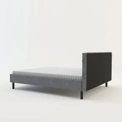 inny Rama łóżka szara BASIC ALBERTO 180x200 cm