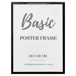 Ramka na zdjęcia 30x40 cm na ścianę czarna