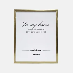 Ramki Na Zdjęcia|inny Ramka na zdjęcie 20x25 do salonu złota