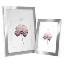 Ramki Na Zdjęcia| Ramka na zdjęcie 15x21 srebrna PRAGUE