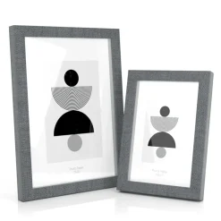 Ramki Na Zdjęcia| Ramka na zdjęcie 13x18 szara KYOTO