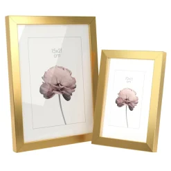 Ramki Na Zdjęcia| Ramka na zdjęcie 15x21 złota PRAGUE