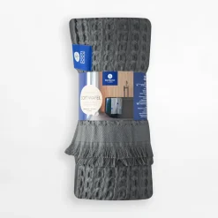 Texpol Ręcznik bambusowy antracytowy SOFT WAFEL BAMBOO SPA 50x80 cm